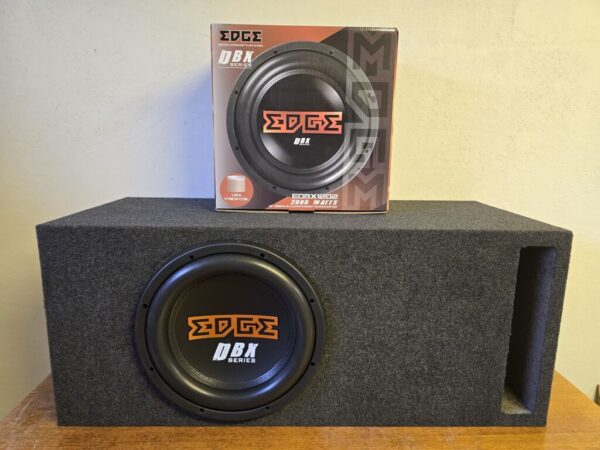 EDGE 12" 2000W ja Monoblock, pult, uus