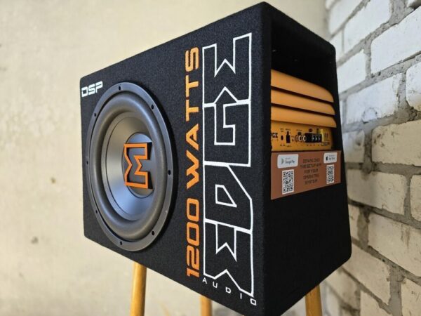 EDGE 12" 1200W Active võimendiga, kaablid, uus