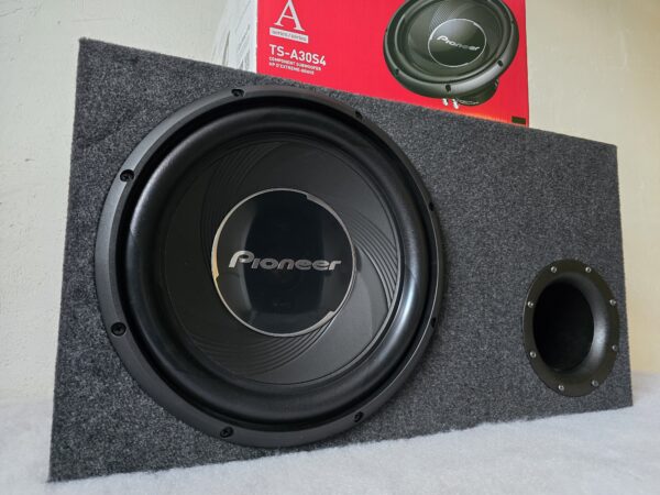 Pioneer 12" 1400W ja võimendi, Hi-input, UUS