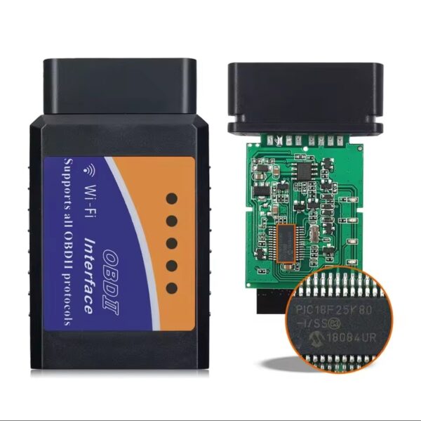 ELM327 auto OBDII WiFi diagnostikaadapter Apple iOS ja androidi seadmetele