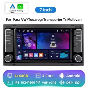 VW Touareg, Multivan Android 15. 4+64GB, Carplay, Android Auto