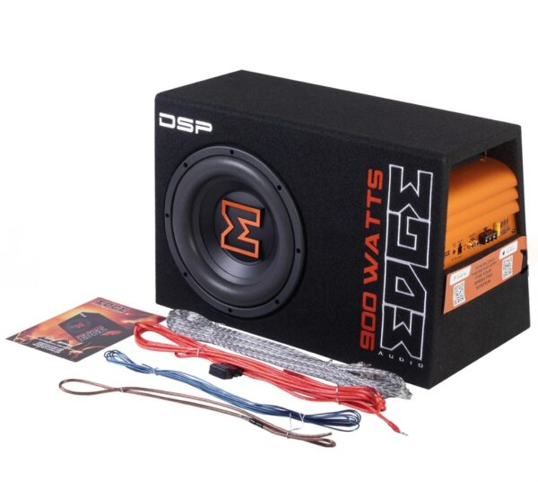 EDGE 10" 900W Aktiivne subwoofer võimendiga (kaablitega)